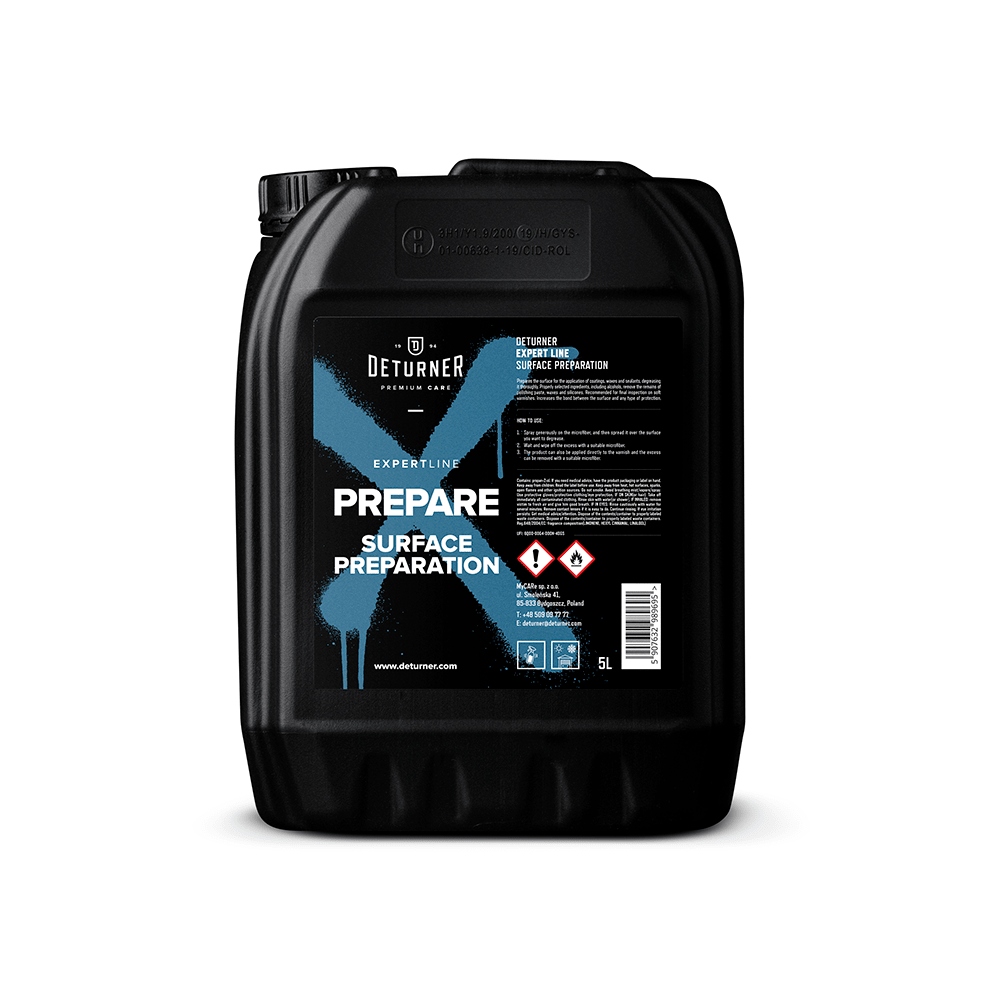 Deturner Prepare 5L odtluszczajacy plyn do lakieru