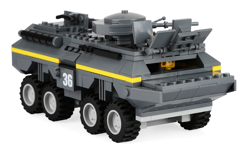 Klocki Wange Transporter opancerzony 384el Marka Wange