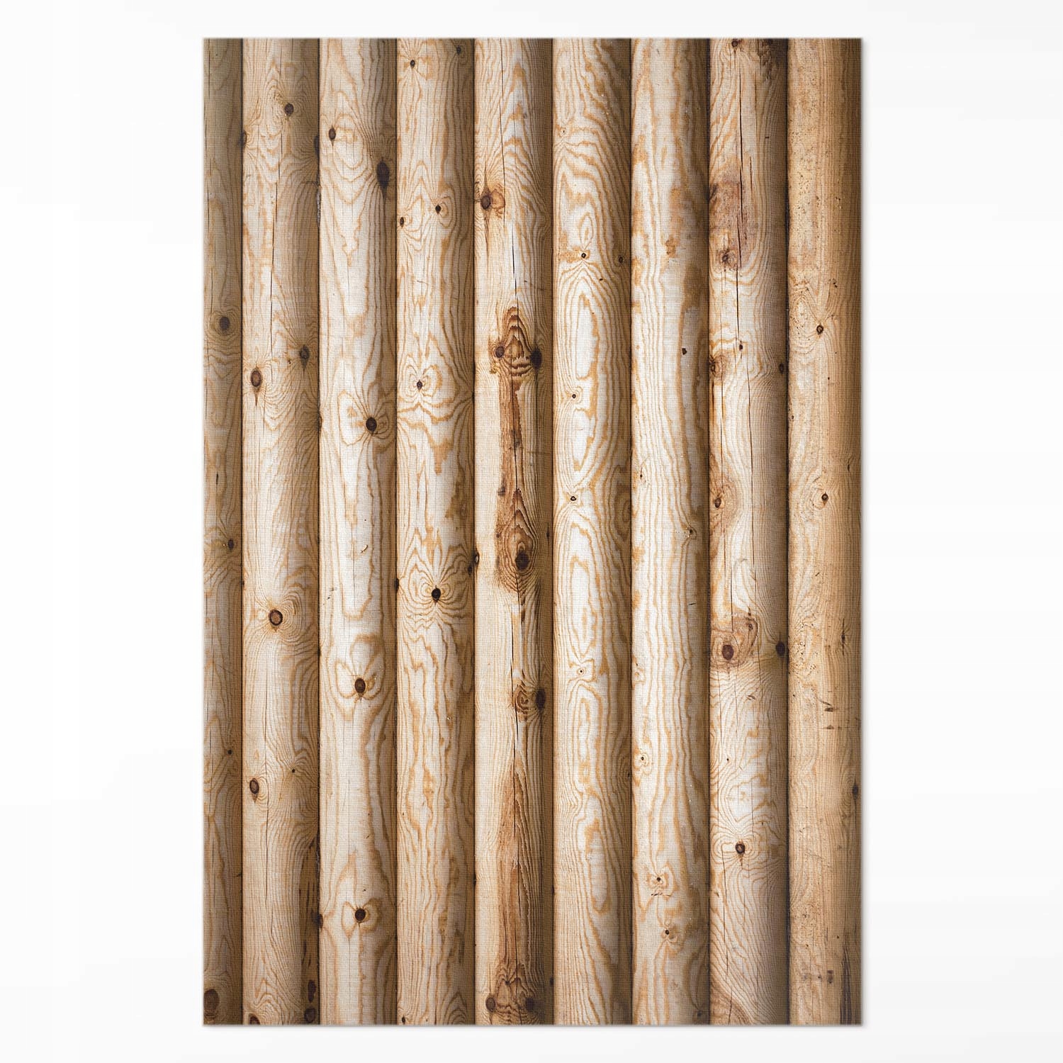 Vnútorný koberec Dekoratívne dosky s uzlami drevené trámy XXL 150 x 225 cm