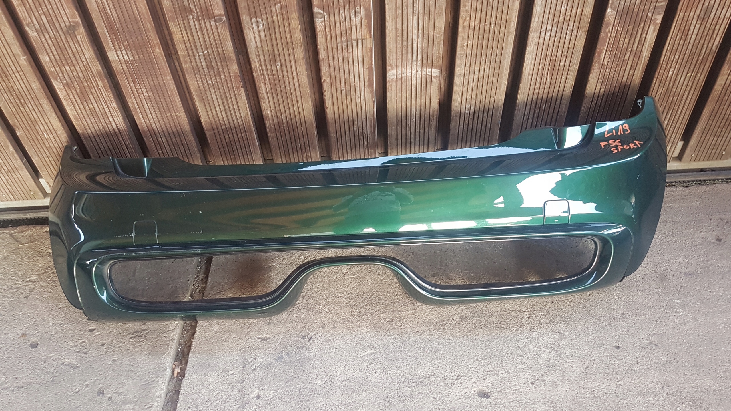 bumper rear MINI COOPER F56 S SPORT