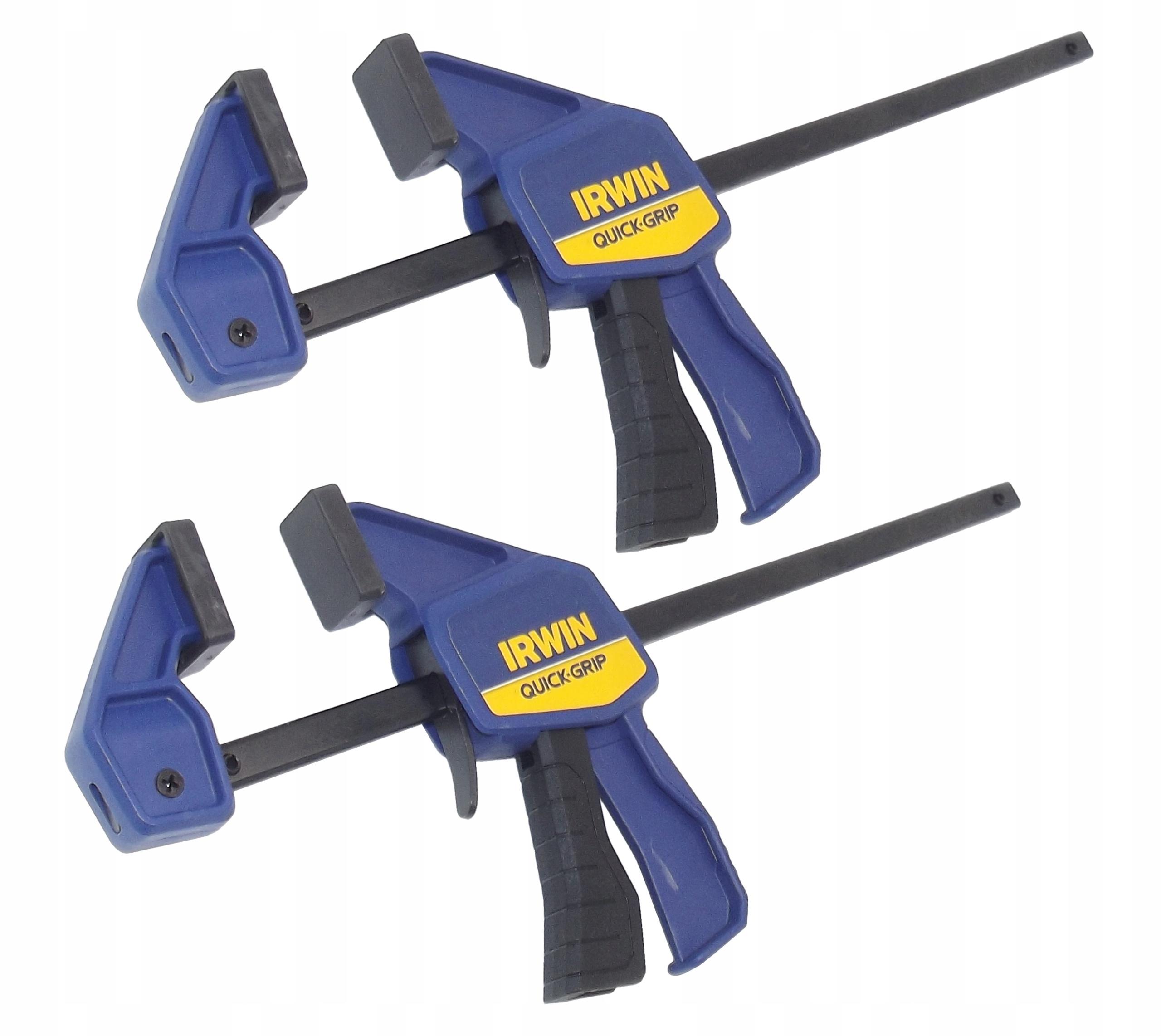 IRWIN ŚCISK STOLARSKI SZYBKOZACISKOWY JEDNORĘCZNY QUICK GRIP 150mm 2szt.