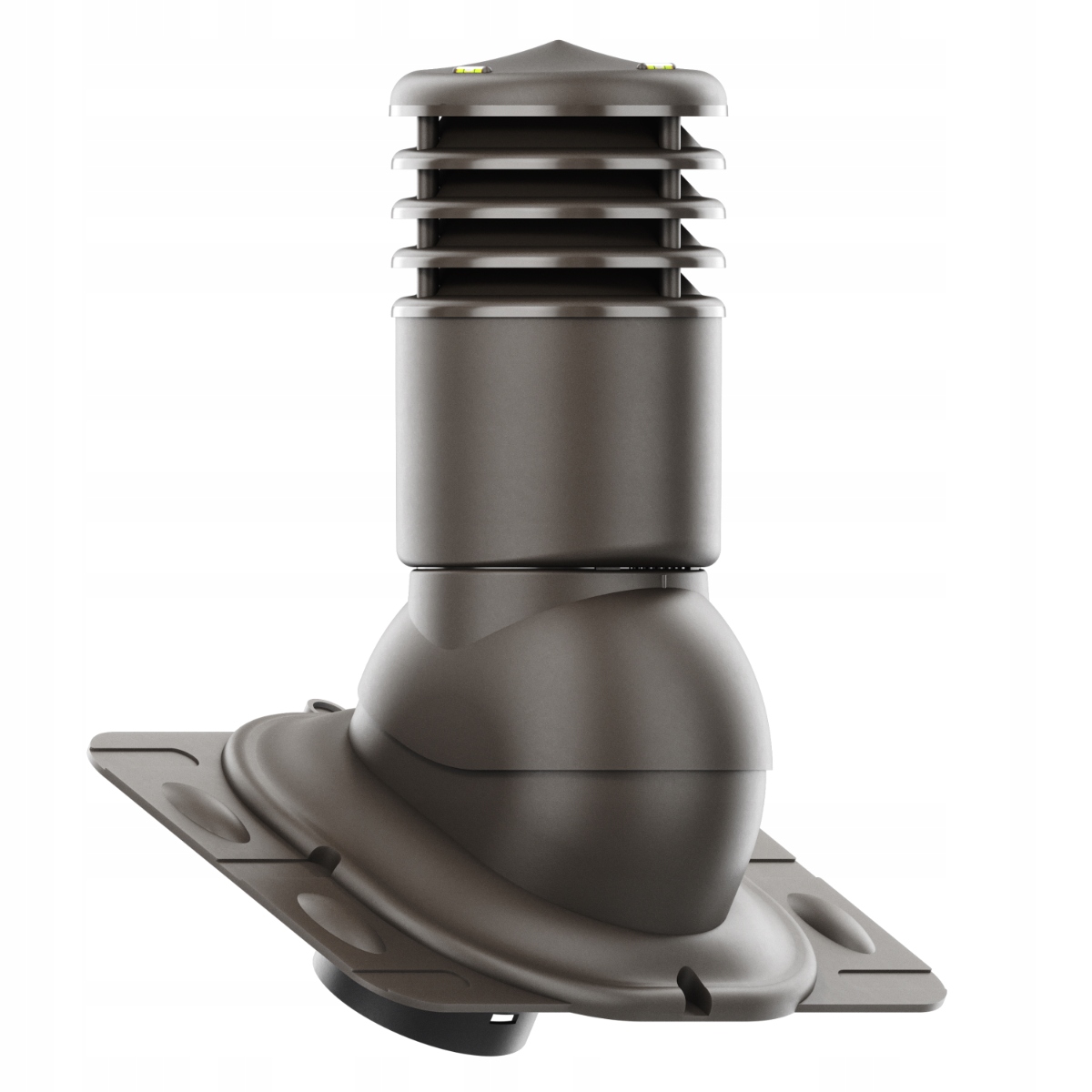 větrací komín Izolovaný Smart fi150 Univerzální Tmavě Hnědý 8019