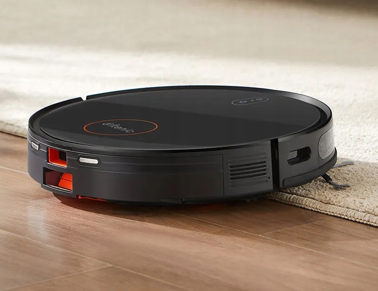 Robot Sprzątający Mopujący Myjący Automatyczny Odkurzający ULTENIC D6S WIFI Kolor dominujący czarny