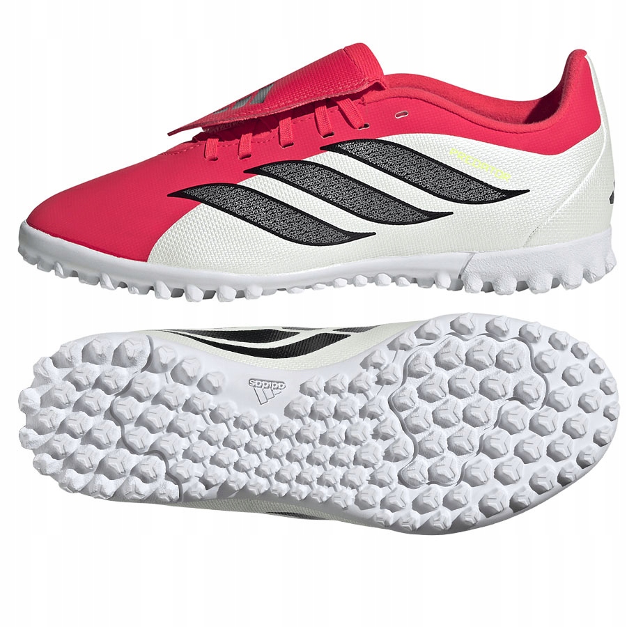 Adidas Predator Club Ft Jr Tf (37 1/3) Boty Turfy Unisex Jr Červená