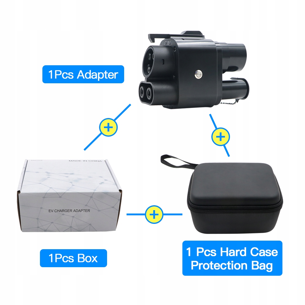 ADAPTER CCS2 to CCS1, DC/AC 200KW, 250A Napięcie 750 V