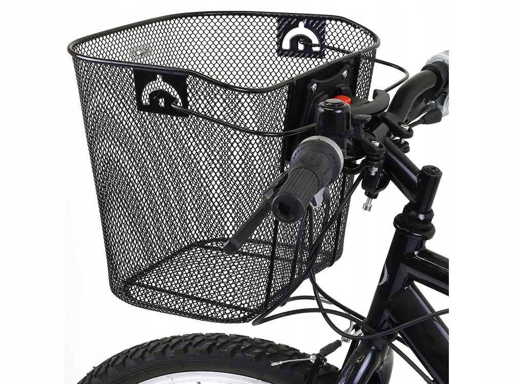 KOSZ NA ROWER METALOWY KOSZYK ROWEROWY DUŻY