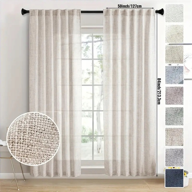 Zatemňovací okenní závěsy béžové 140 x 260 cm 2ks