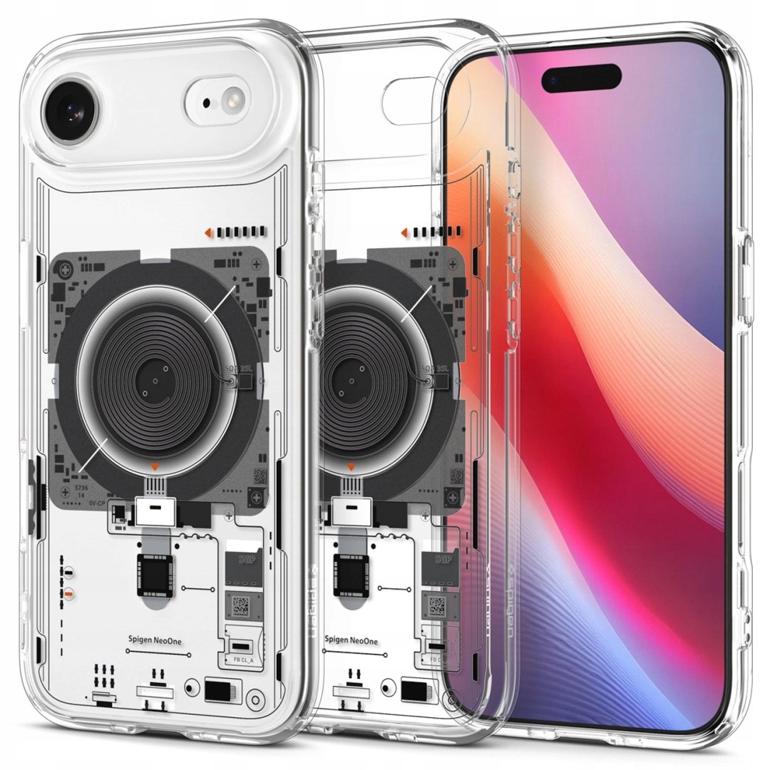 Etui Spigen Ultra Hybrid MagSafe na iPhone 17 Air Neo One przezroczyste