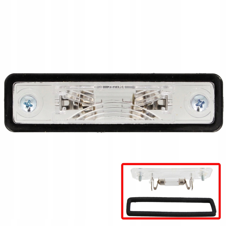 LAMPKA TABLICY REJESTRACJI do OPEL ZAFIRA A SIGNUM