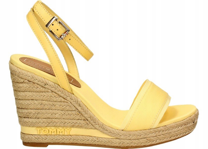 Tommy Hilfiger Sandály FW0FW04074 40 Iconic Elena Tommy Pastel