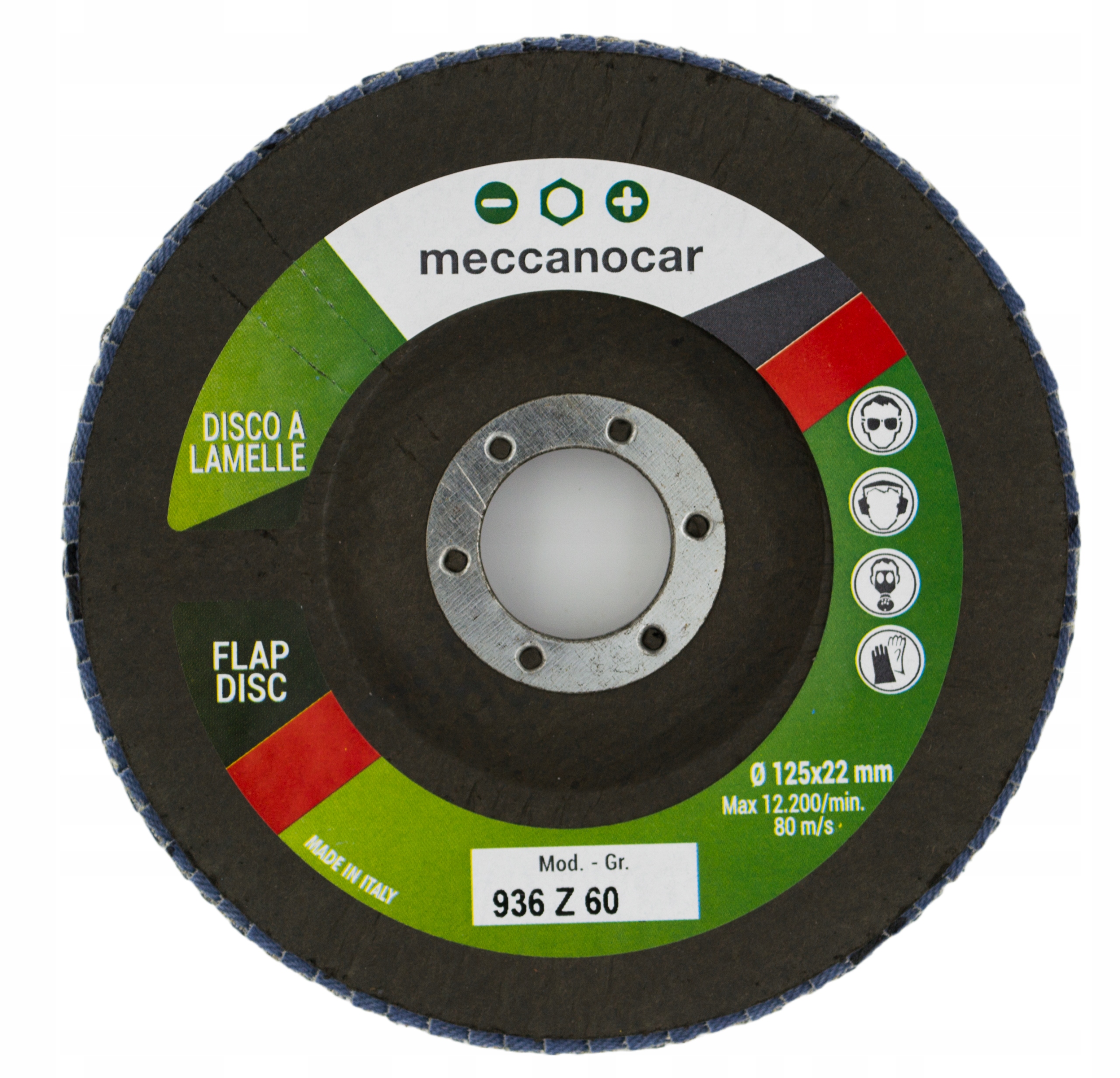 

Tarcza Listkowa Szlifowania Do Inox 125 P60 Mcar