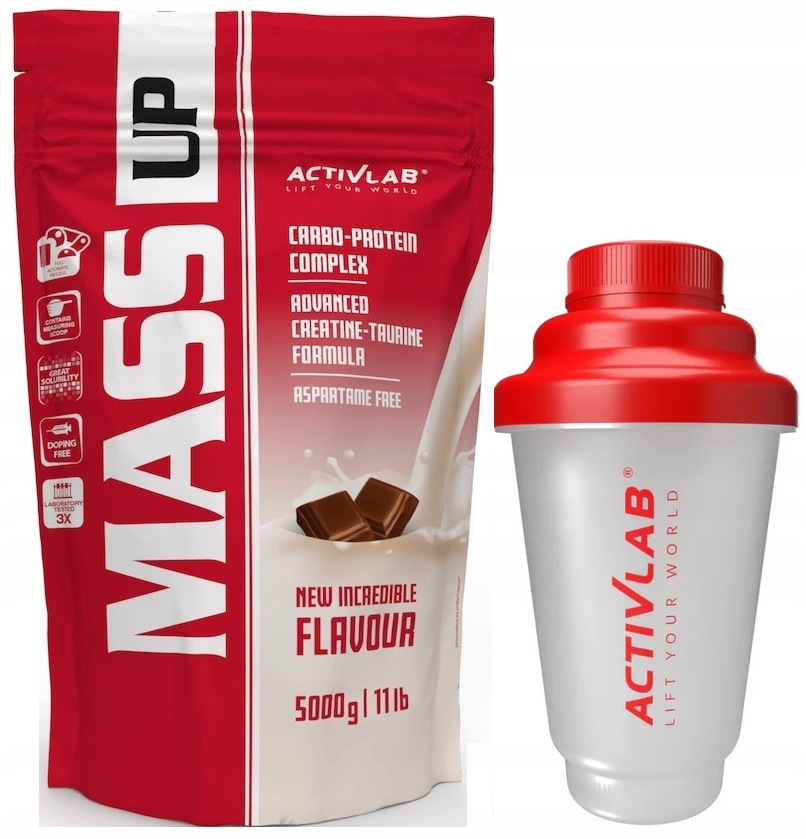 Activlab Mass Up 5000 Gainer Hmota Kreatin Taurin