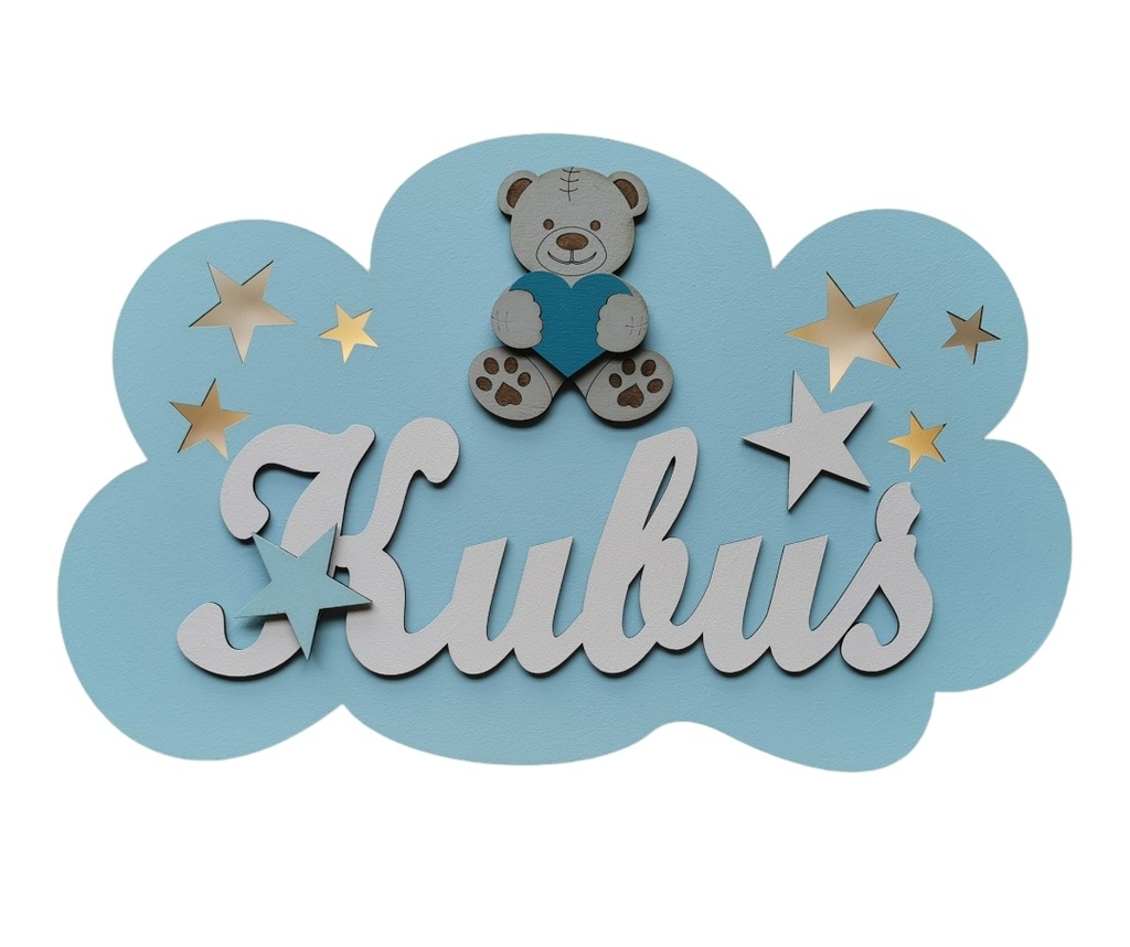 T3 LAMPKA NOCNA CHMURKA 40 cm LED PREZENT DZIECKO Zasilanie sieciowe