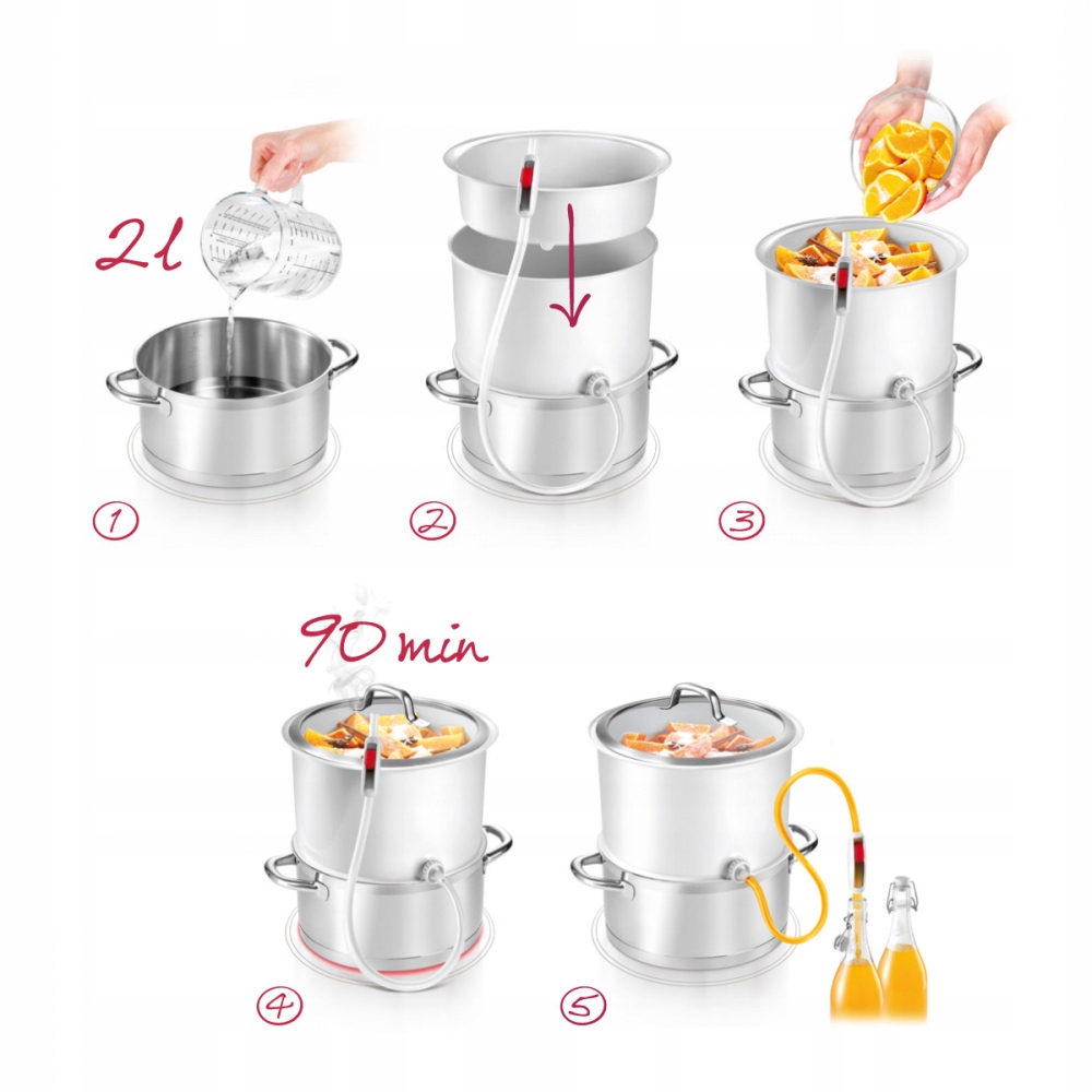 Wkład do sokownika TESCOMA DELLA CASA JUICE BIAŁY Marka Tescoma