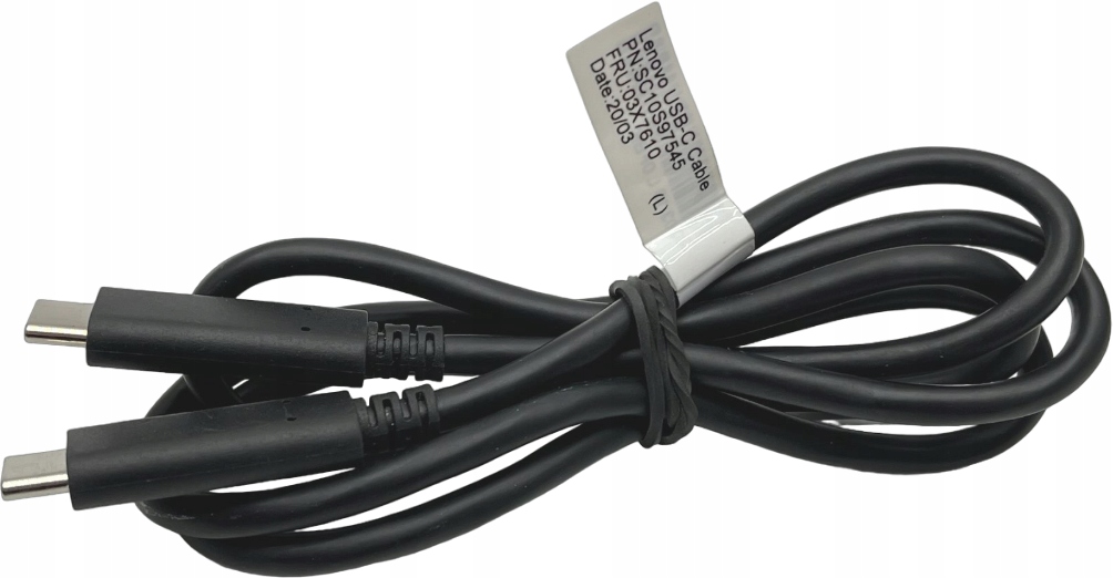 KABEL LENOVO USB-C 03X7610 do 40A9 40AF 40AS 60W USB 3.2