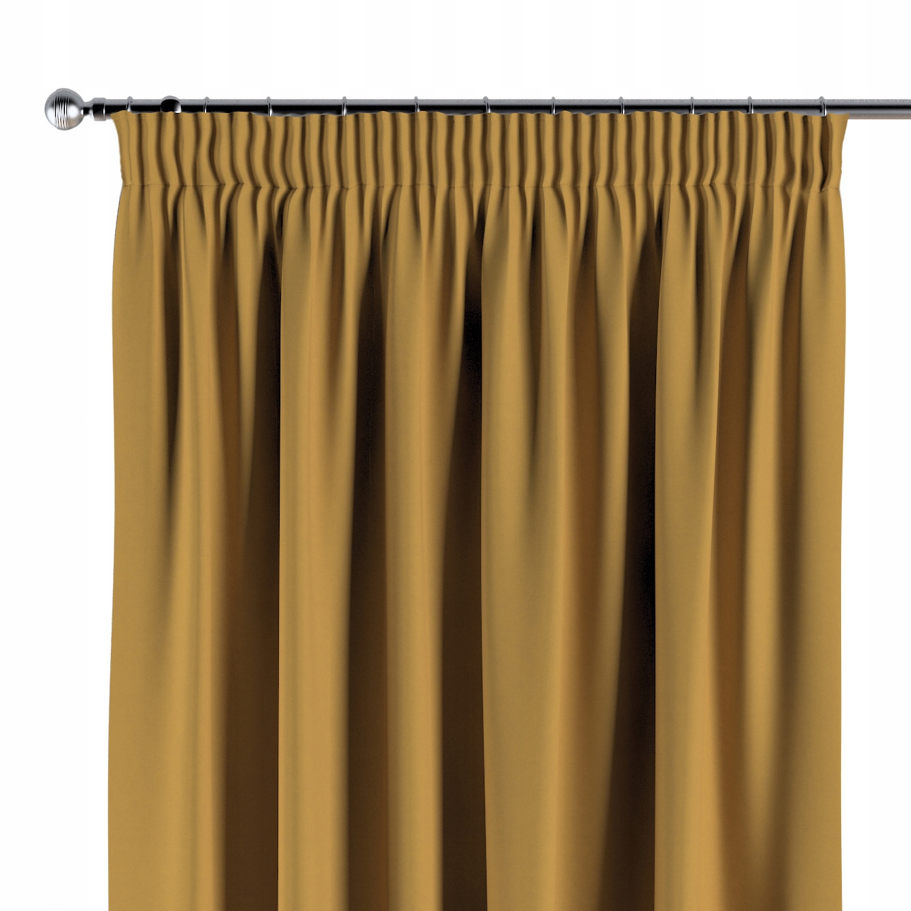 Záves na vlnitej páske 1 ks 140x260 cm oranžový