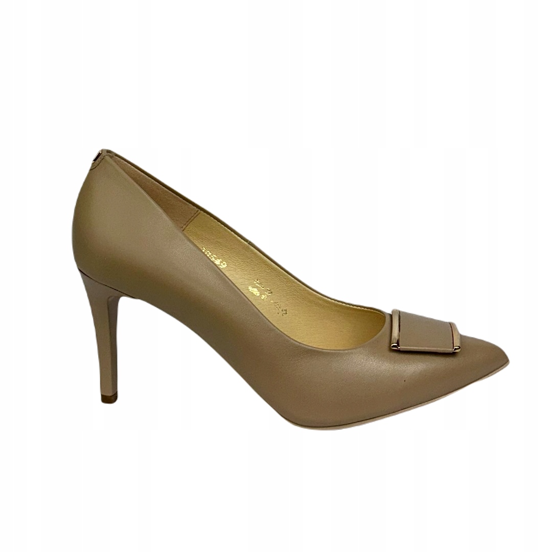 Dámské lodičky Sala kožené 20549/204 Béžová 39, Béžová