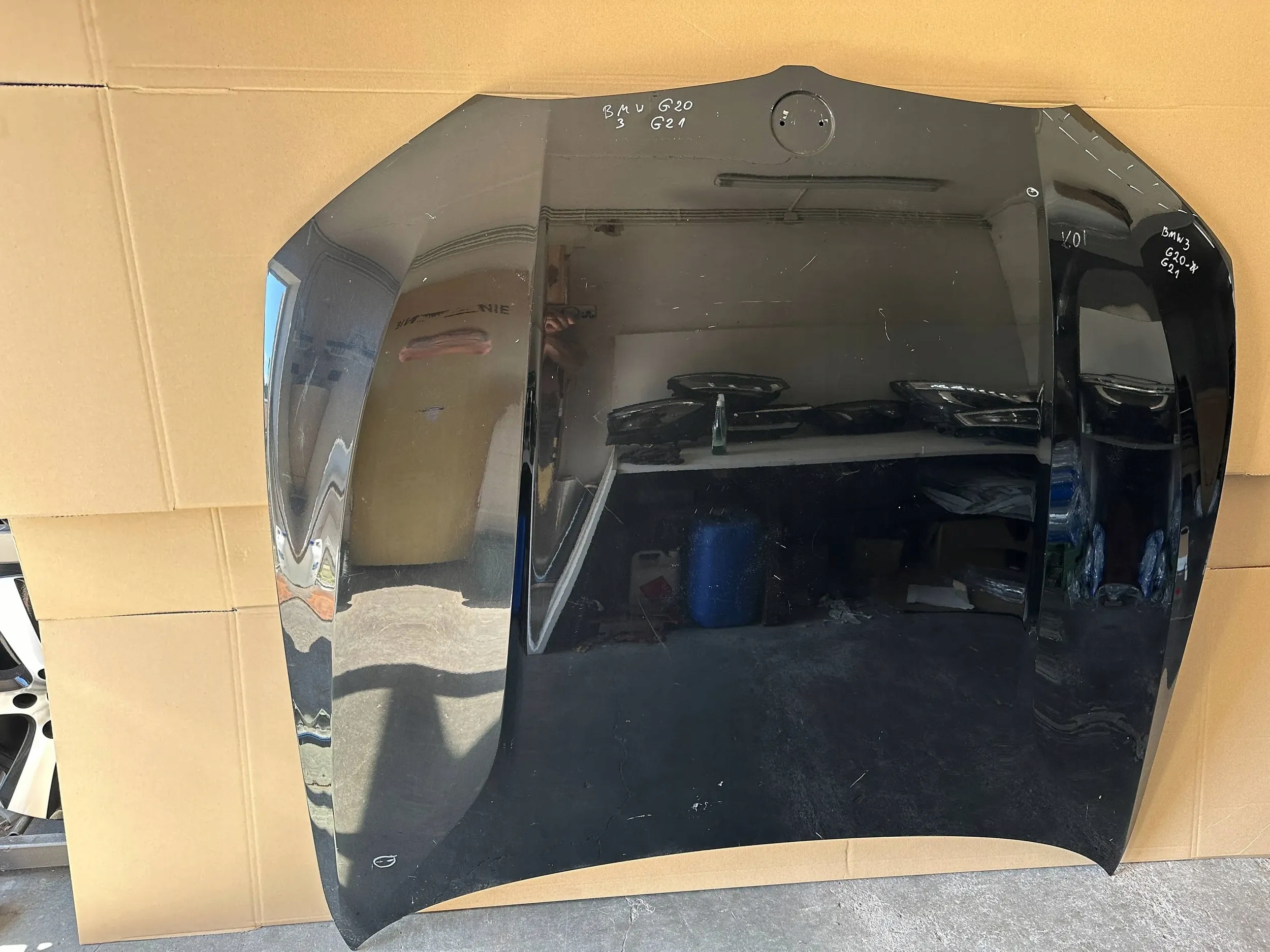 BMW 3 Maska pokrywa silnika G20 G21