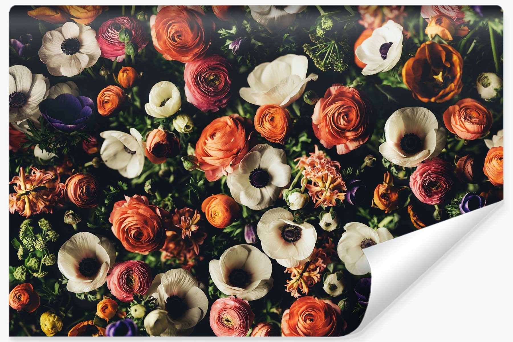 

Fototapeta Ścienna Kwiaty Styl Vintage 3D 300x210