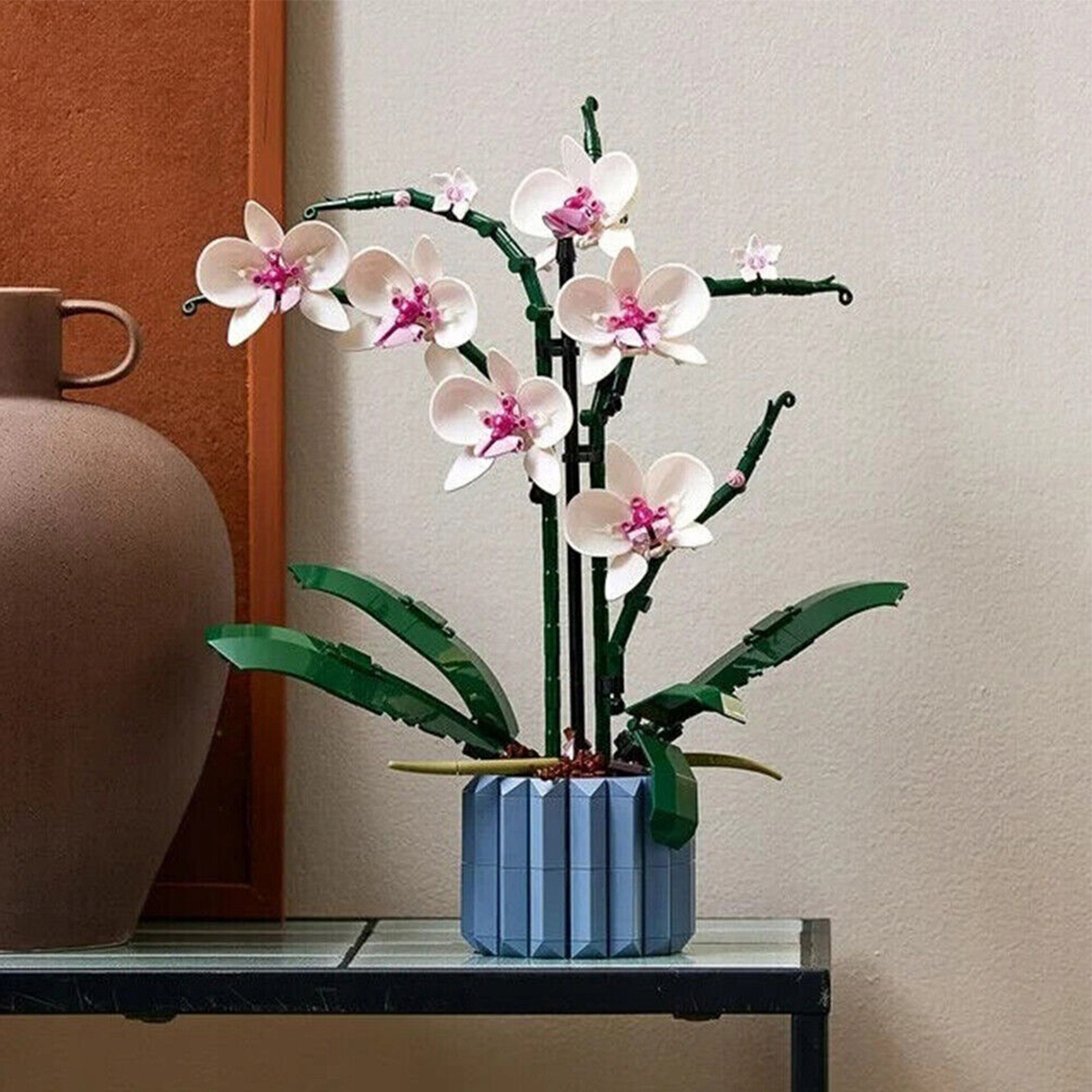 MARKA GENERYCZNA LEGO CREATOR EXPERT Orchidea 10311 kwiaty kwiat Liczba elementów 608 szt.