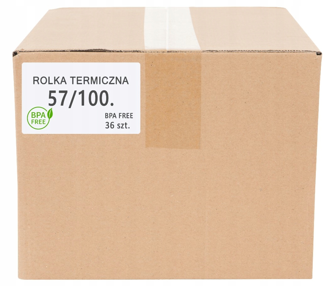 

Rolki termiczne 57x100 Vat (1 Karton 36 Szt.)