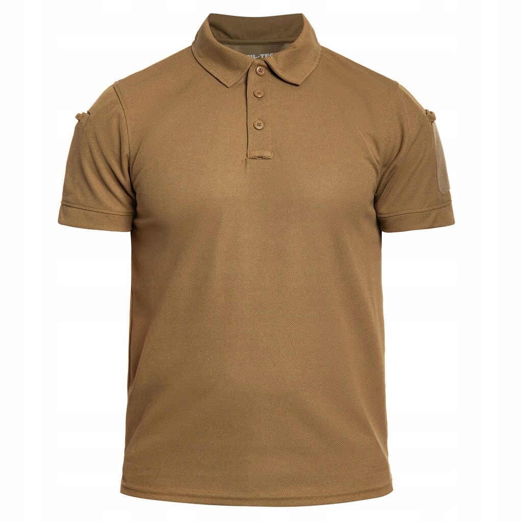 Koszulka polo polówka szybkoschnąca Mil-Tec Tactical Quickdry Coyote M