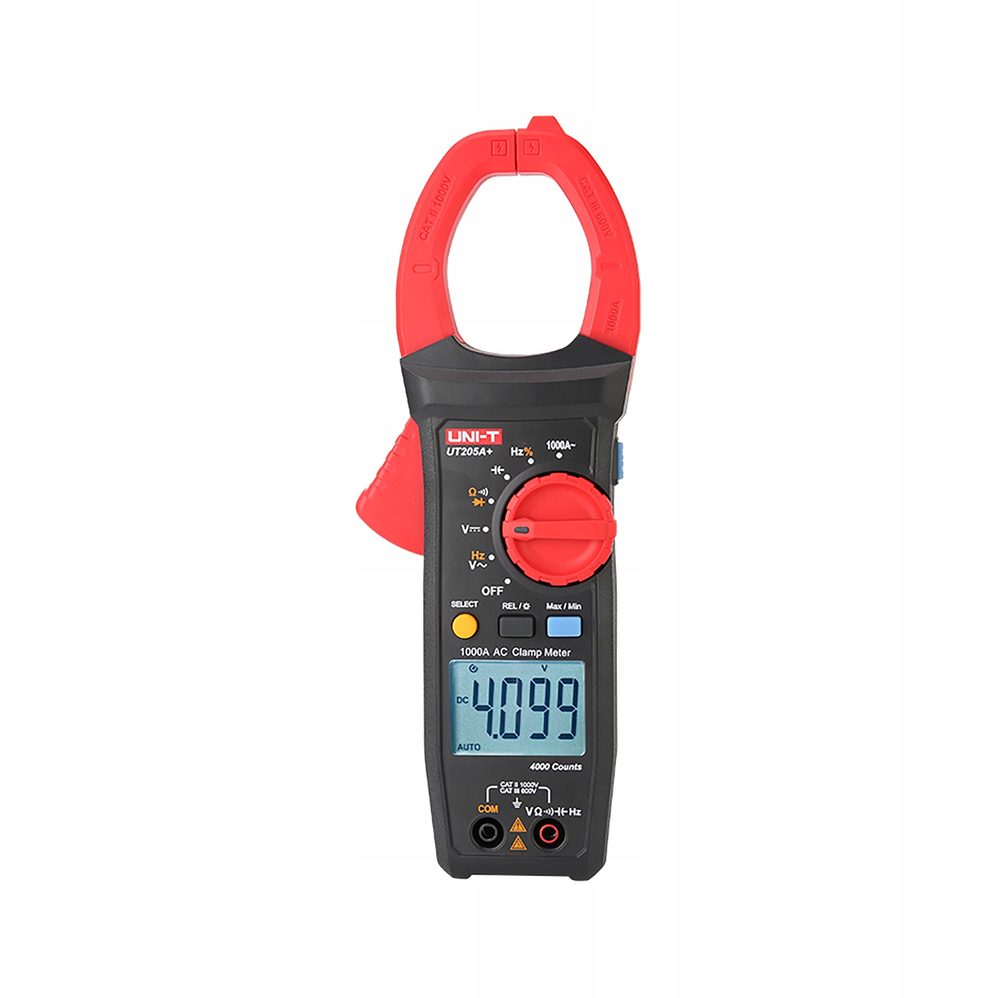 Uni-t MIE0458 Kliešťový multimeter UT205A+, 2x Aaa