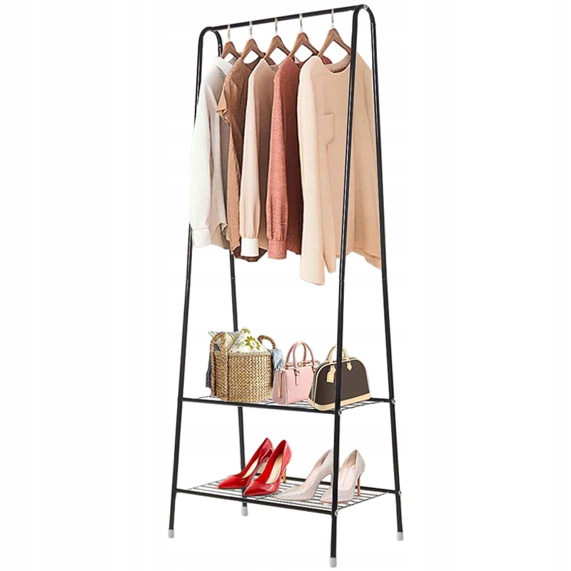 

Wieszak Stojak Metalowy Na Ubrania Półki Na Buty