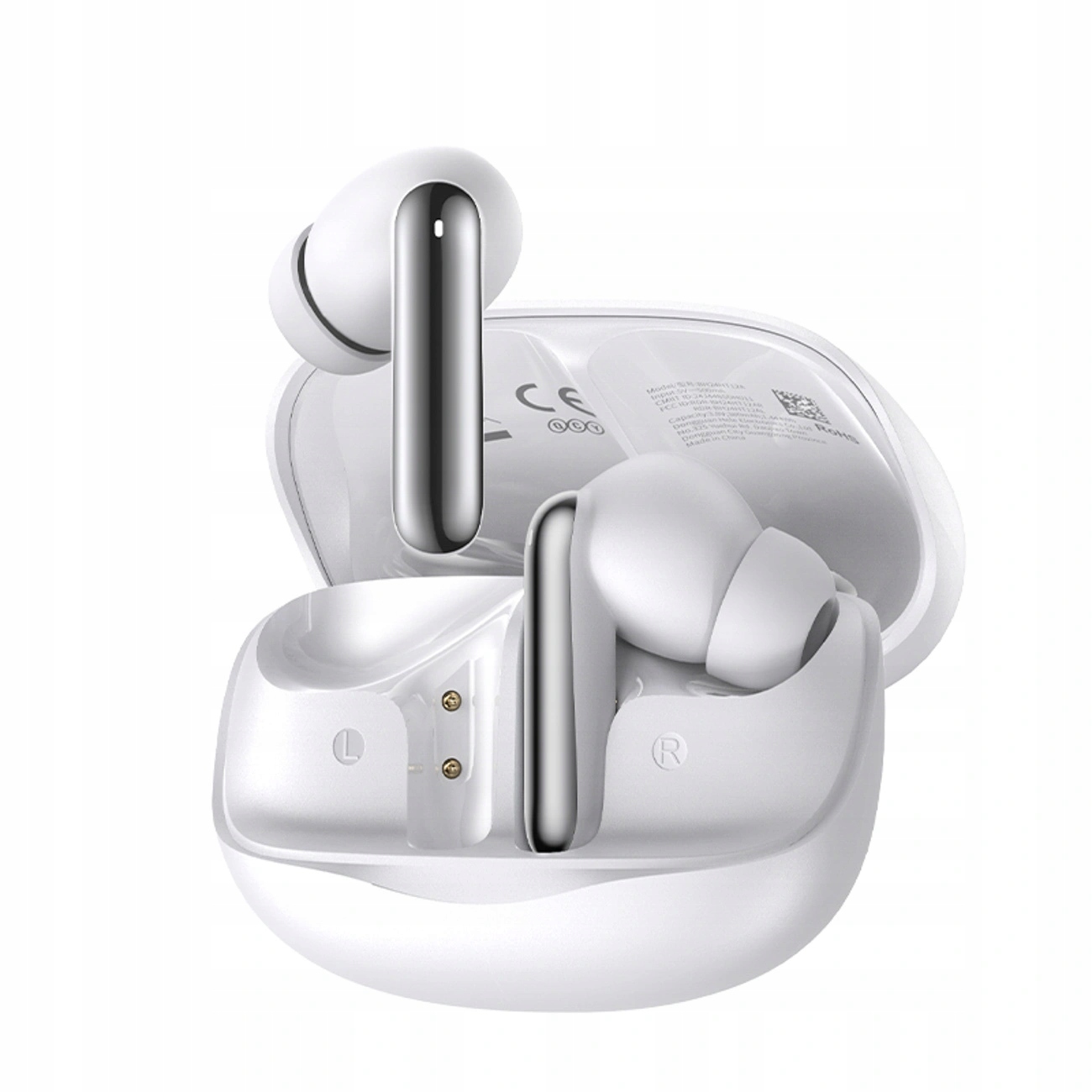 Sluchátka Qcy Melobuds N50 s Anc Bluetooth 5.4, bílá