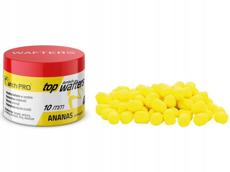 Przynęta Matchpro Top Dumbells Wafters Pineapple 10 mm (25 g)