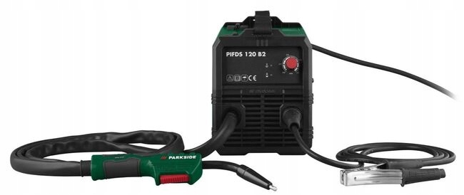Parkside Invertorová svářečka s jádrovým drátem Pifds 120 B2