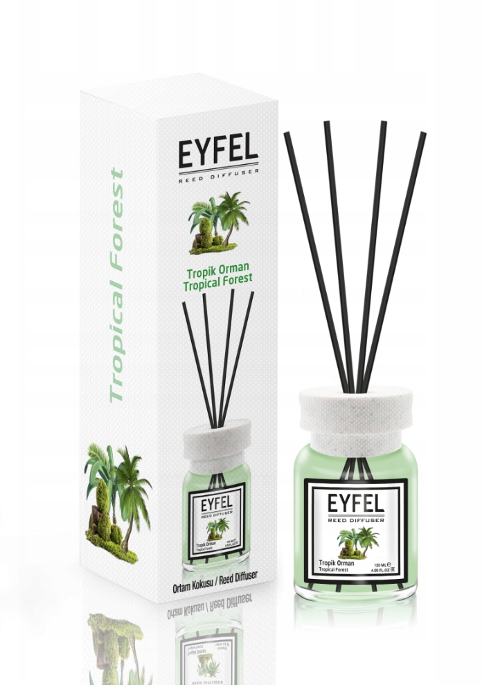 

Las tropikalny Eyfel Zapachy Patyczki 120 ML