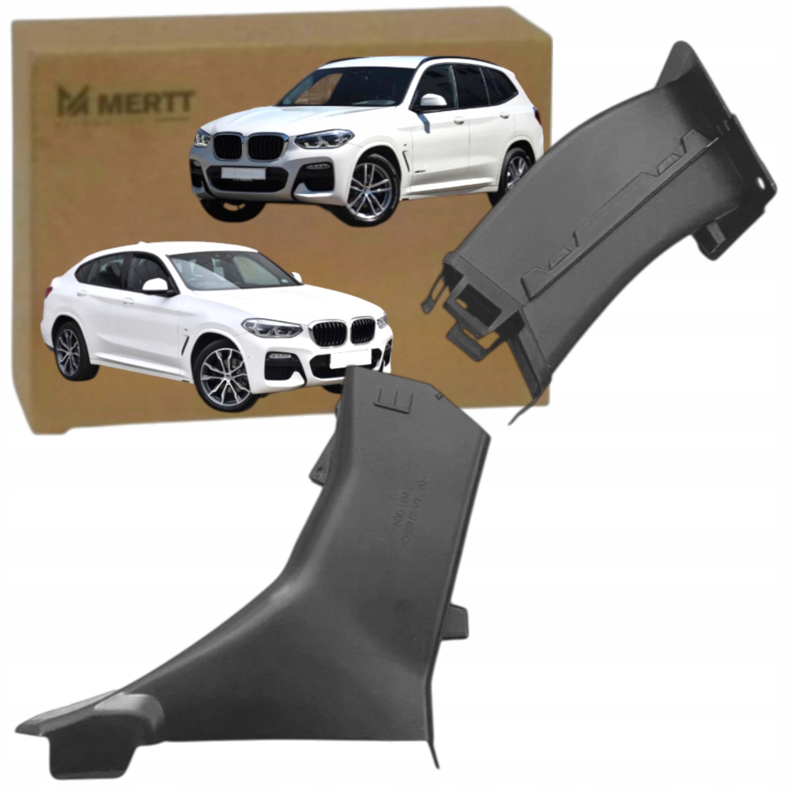 Bmw G01 G02 2017- Vstupní Vzduchový kanál přední Pravý 7400004 7400006