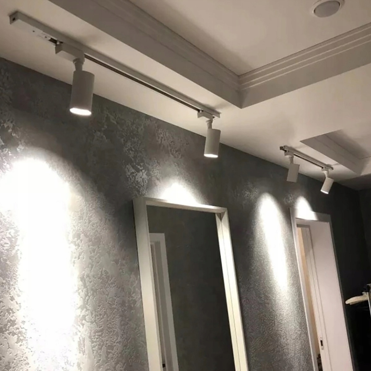 Zestaw Szynoprzewód Szyna 2m + 4x Lampa GU10 LED Liczba punktów światła 4