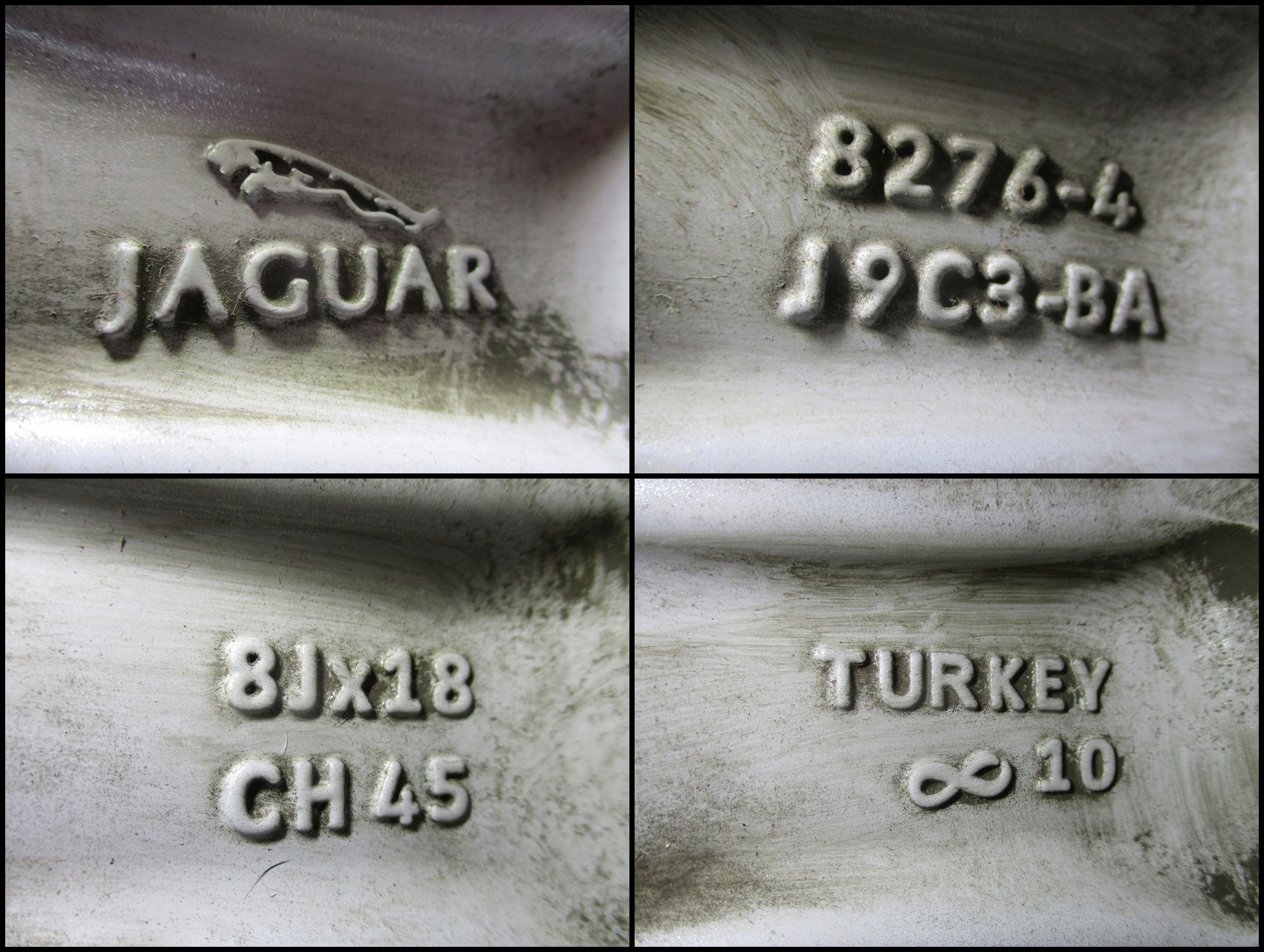 wheels discs tyres JAGUAR E PACE R18 17r