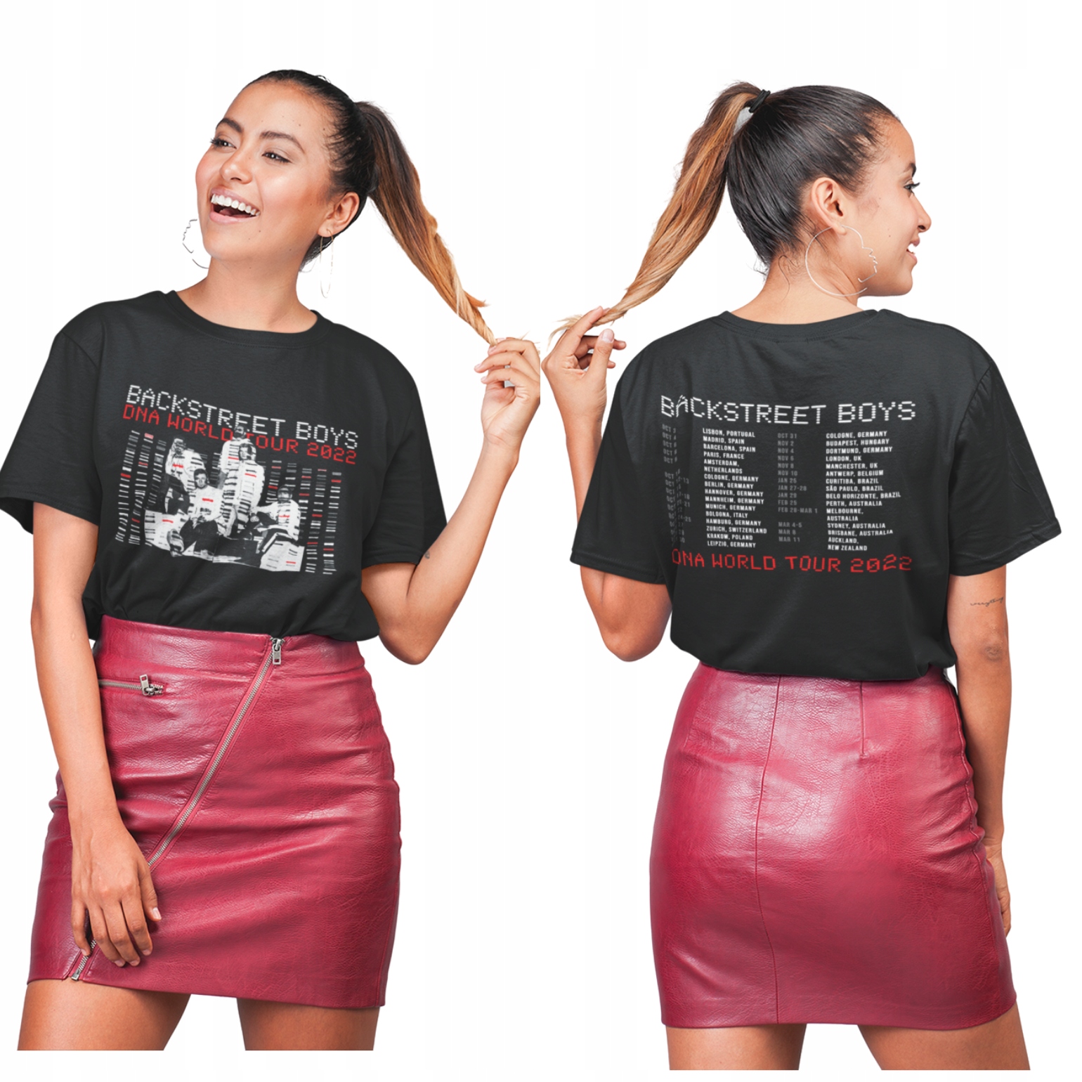 

Koszulka Damska Dla Fanki Backstreet Boys T-shirt