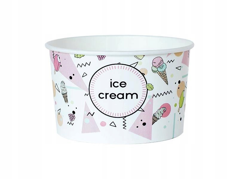 

Pojemnik Miska Na Lody Papierowy 130ml 25SZT
