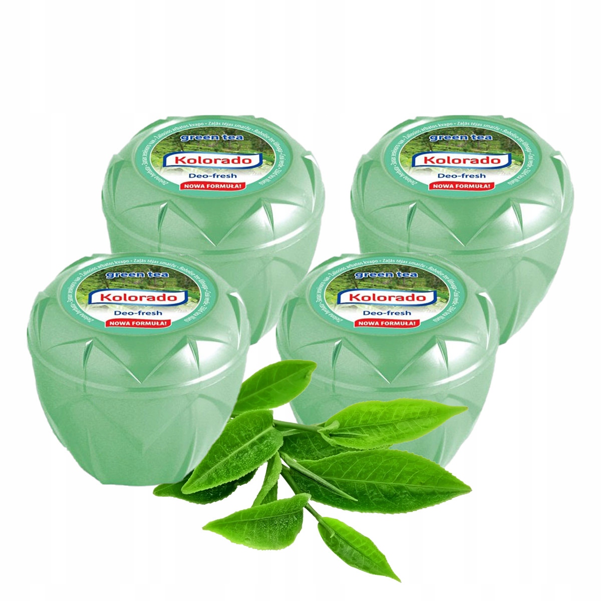 

Kolorado odświeżacz Żel 150g Zielona Herbata x4szt