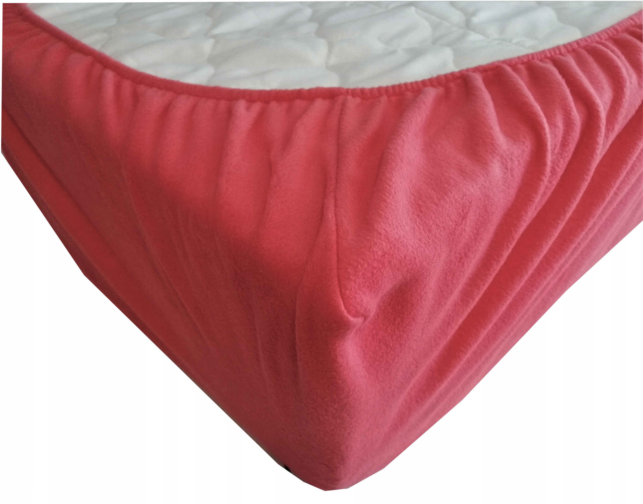 Prostěradlo s gumičkou 220 x 200 Z Fleecu Fleece Koral