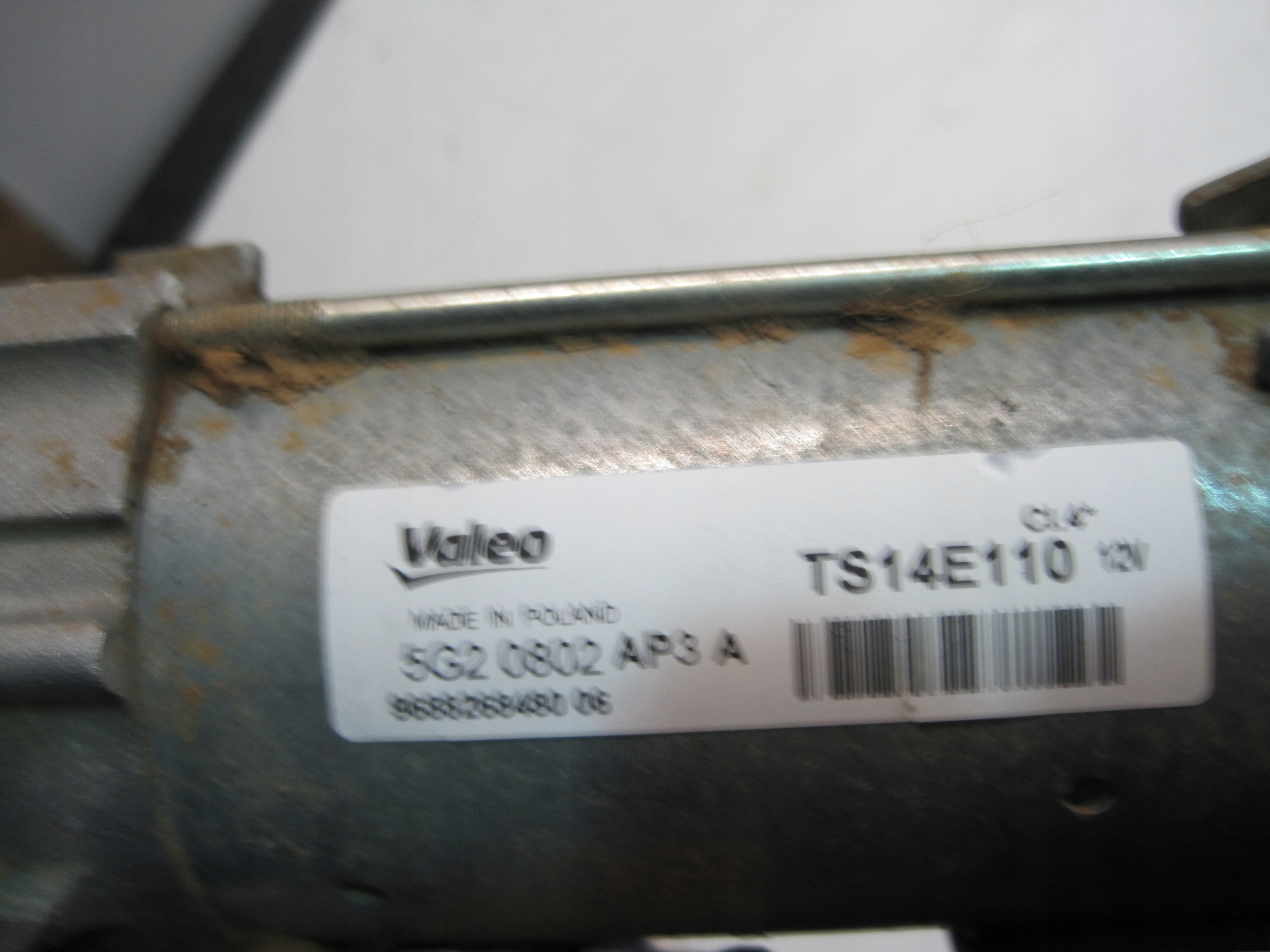 starter PEUGEOT PARTNER 1,5HDI 5G20802AP3 TS14E110