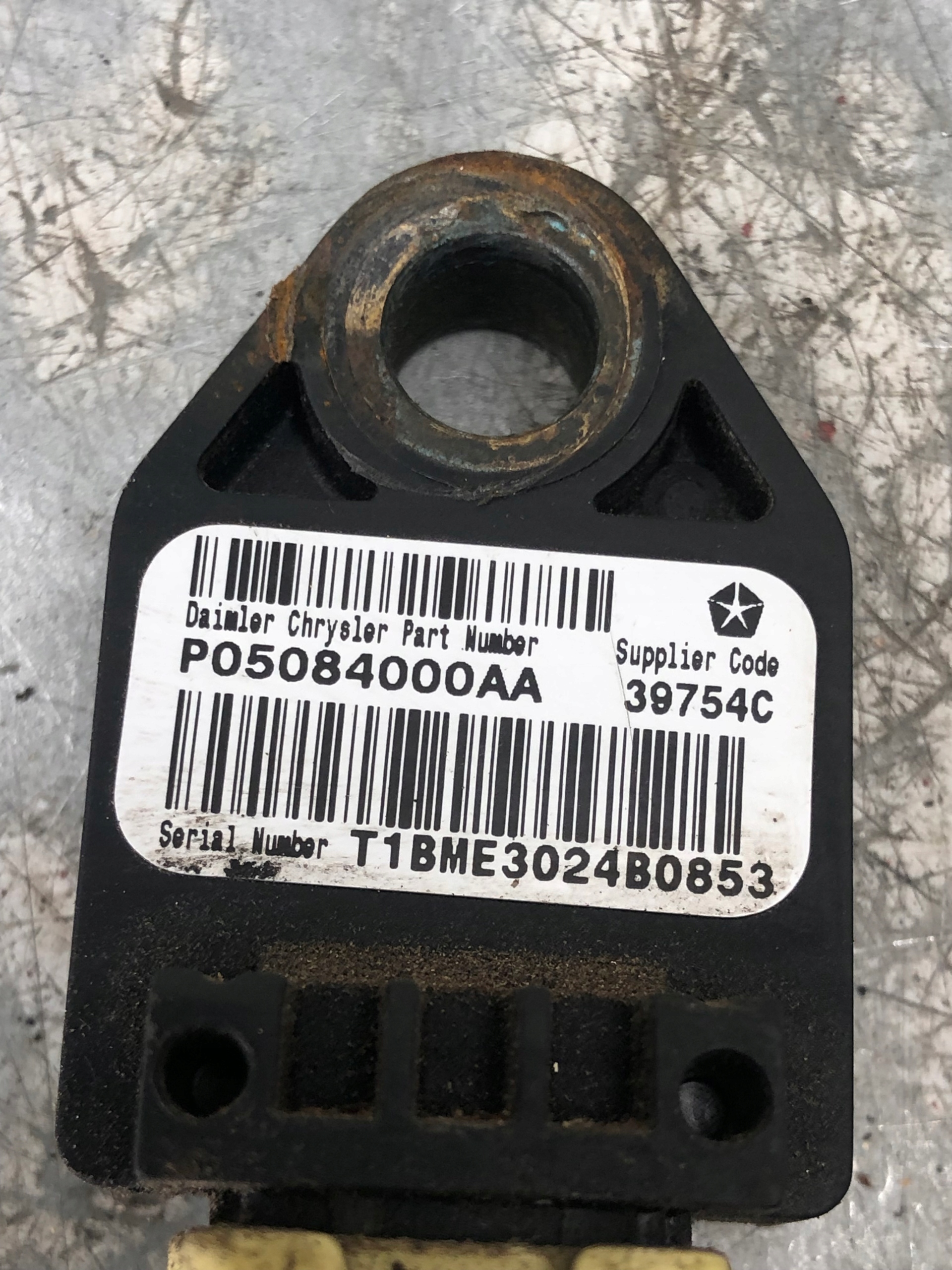 impact sensor JEEP KJ P05084000AA