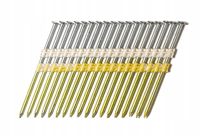 Gwoździe budowlane łączone plastikiem 21° Rk 2.8/50 mm Nkri Prebena 5000szt