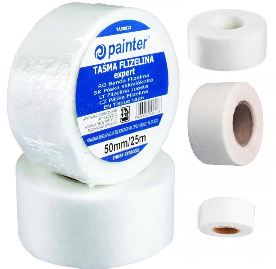 

Taśma spoinowa z włókna szklanego 50mm Painter 25m