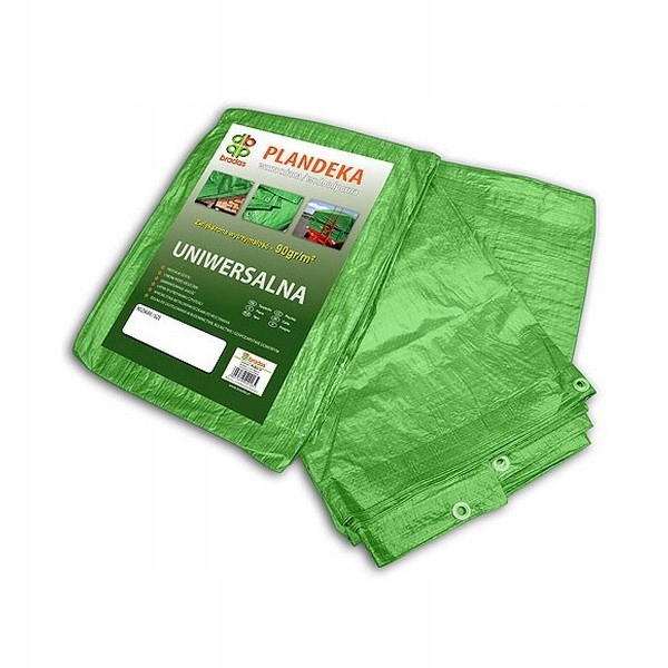 Plandeka Wzmocniona Zielona 90g 15 x 20m Bradas BSPL9015-20