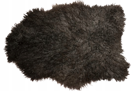 Ovčia koža Gotland Dlhý Kučeravý vlas Ovčia koža Škandinávske