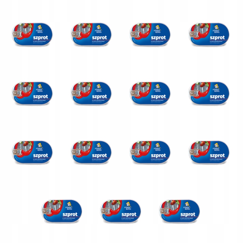 Šproty v rajčatové omáčce 170 g Fisherking X15