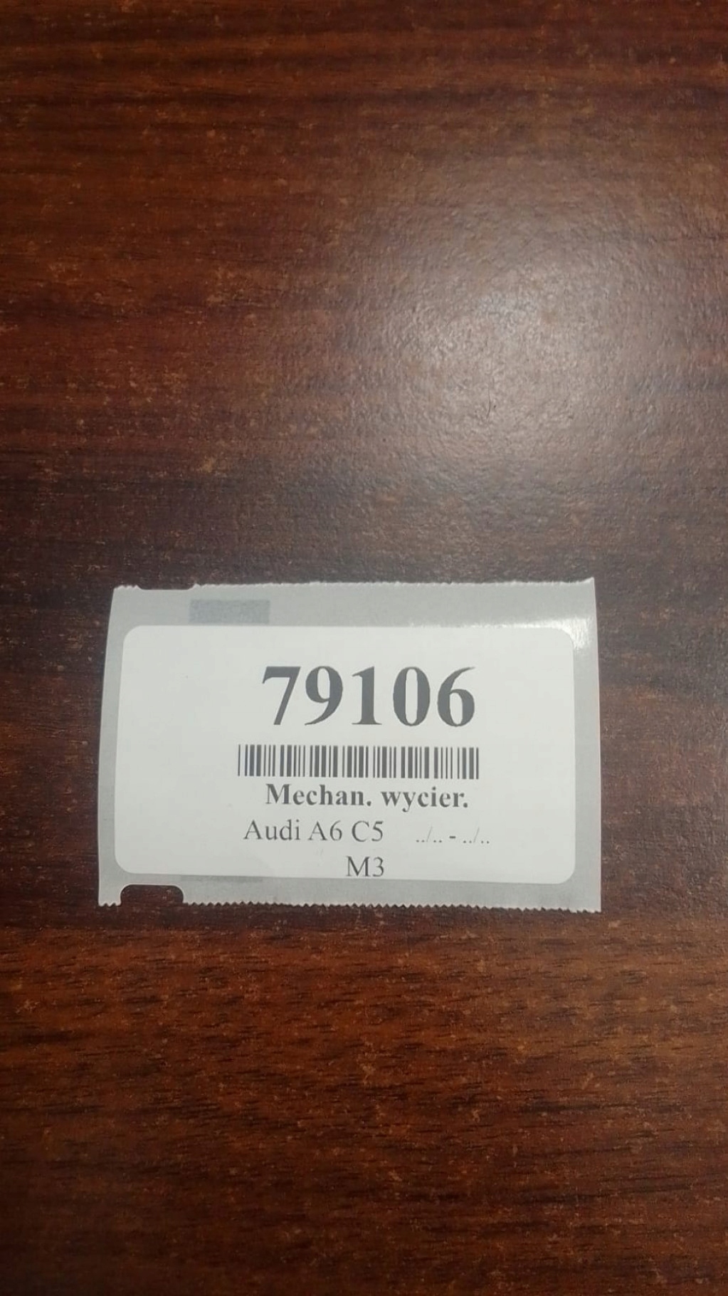 AUDI A6 C5 wiper mechanism front 3397020463