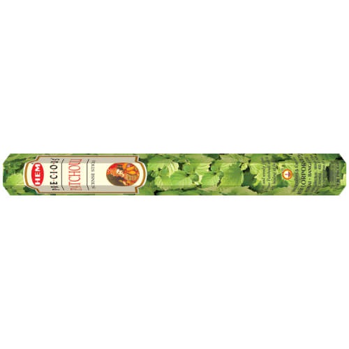 INDYJSKIE KADZIDEŁKA PATCHOULI HEM 20szt. KADZIDŁA PACZULA EAN (GTIN) 8901810004153