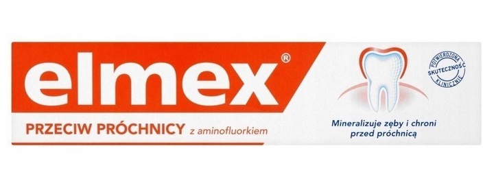 

Elmex Pasta do zębów przeciw próchnicy 75 ml