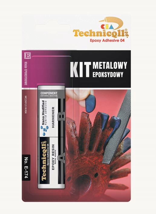 Technicqll Kit Epoksydowy Metalowy 40g